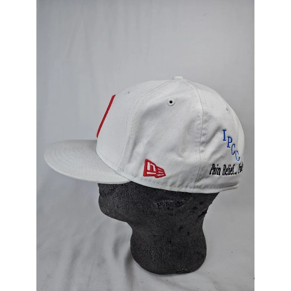 New Era 59FIFTY Marvel Captain America Fitted Hat 7 5/8 White IPCC Promo Flat